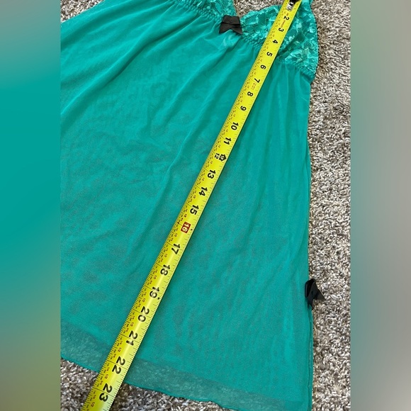 Cosabella Amore | Turquoise Lace Chemise - Picture 7 of 7